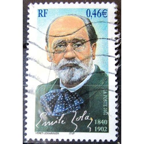 2002. F3524: Centenaire De La Mort D'Emile Zola.