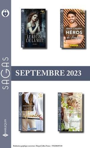 Pack Mensuel Sagas - 9 Romans (Septembre 2023)
