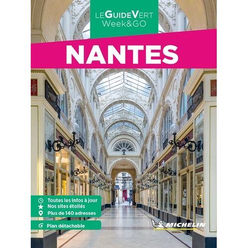 Nantes (1 Plan Détachable) - Le Guide Vert Week&go 2024