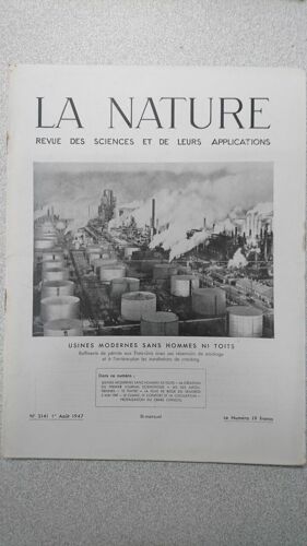 La Nature N° 3141 / Août 1947