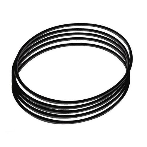 5Pack Courroie de moteur de remplacement LDS pour Deebot DE55, DE53, DN520, DN55, T5 Accessoires de pièces d'aspirateur robotique