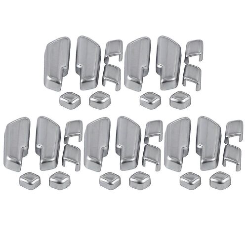 30pcs Chrome Porte De Voiture Ajuster Boutons Interrupteur Compatible Avec Classe E W204 W205 W212 W218 X204 X166