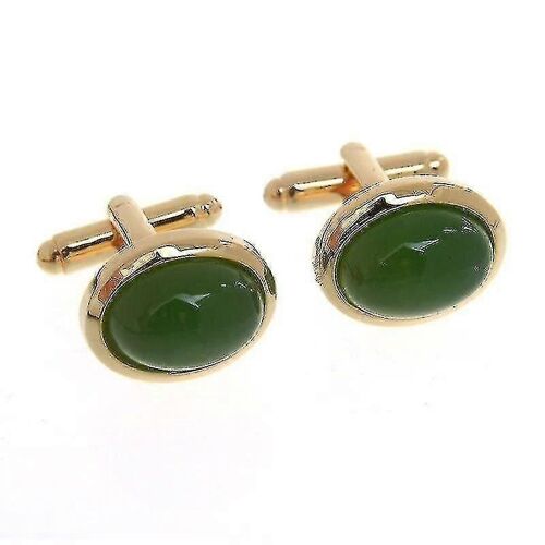 Boutique Vintage Gold Plaqué Manches Boutons De Manchette Bijoux De Luxe Chemise Clip Hommes Navy Boutons Cadeau