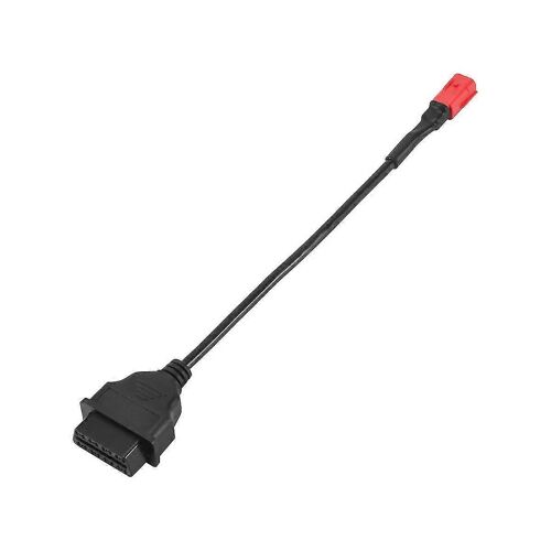 Adaptateurs Obd De Moto 6 À 16 Broches Connecteurs D'extension De Câble De Diagnostic Obd2 Compatibles Avec Honda Yamaha Suzuki Benelli