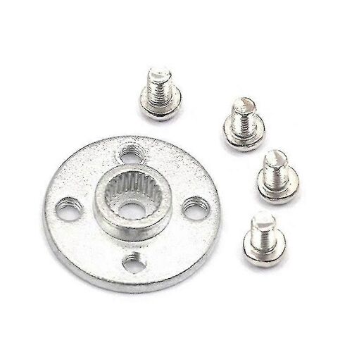 5pcs / lot Métal Boîtier de Direction Disque Stent 25t Servo Arm Round Type Compatible Rc Robot Car-dt
