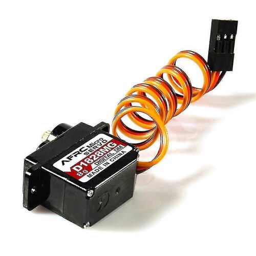 D1828mg 8g -Servo Numérique À Engrenages Métalliques Compatible Avec 1/24 1/26 1/28 Rc Hélicoptère À Voilure Fixe Assemblage De Bricolage Upgr