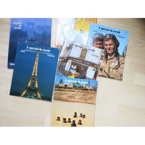 Lot De 6 Revues: Le Spectacle Du Monde