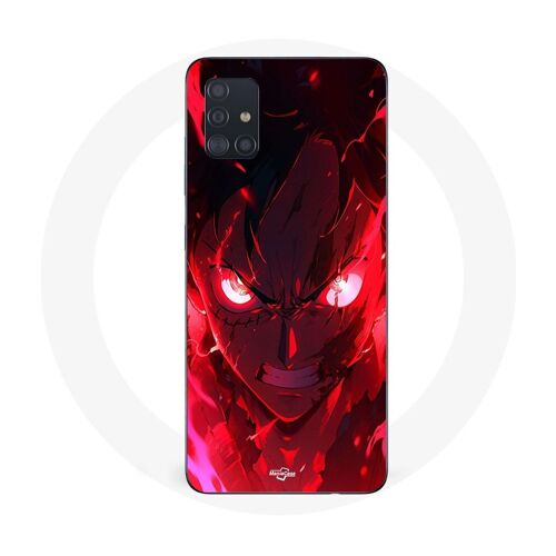 Coque Samsung Galaxy A51 5g One Piece Luffy Gear Art Manga Anime