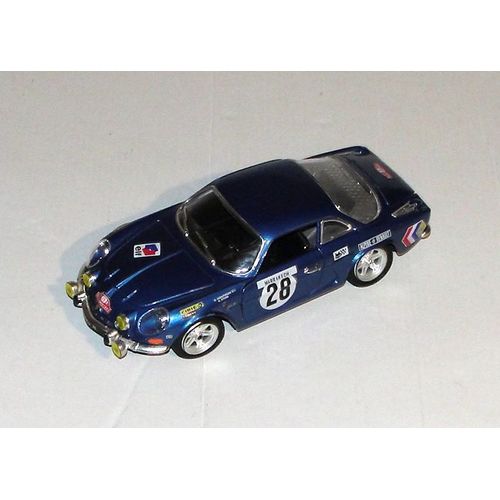 Alpine Renault A110 Bburago 1600s Voiture De Rallye Monte Carlo 1971 Echel 1.24e O Andersson D Stone-Bburago