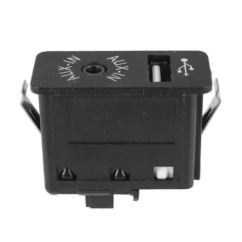 Adaptateur de prise d'entrée auxiliaire USB Aux In Plug compatible avec Bmw E81 E87 E90 F10 F12 E70 X4 X5 X6