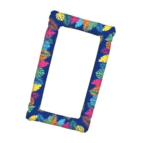 Cadre Gonflable Photobooth Tropical 70x110cm Bleu