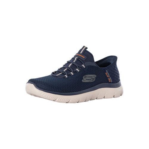 Skechers Baskets Summits Haut De Gamme Coupe Large Bleu