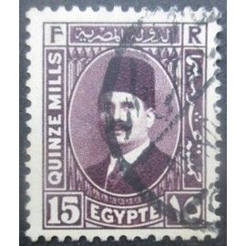 Egypte N°170 Roi Fouad 1er Oblitéré