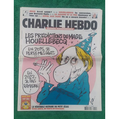 + Charlie Hebdo N° 1177 ( Janvier 2015 ) +