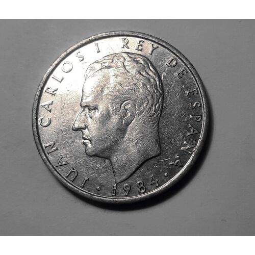 2 Pesetas Portrait De Profil Gauche De Juan Carlos Ier Date 1984 Sp_78