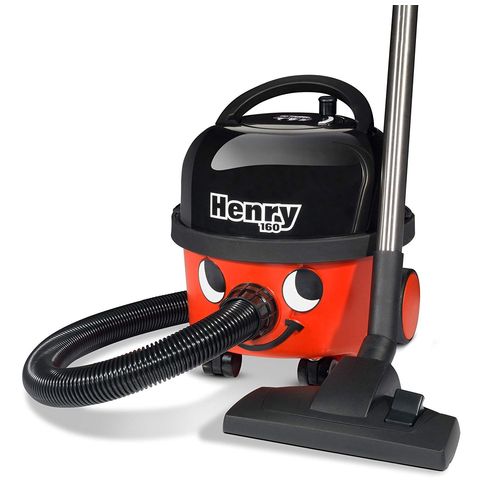 Numatic Henry Compact HVR 160-11 - Aspirateur traineau avec sac - 620 Watt - rouge classique