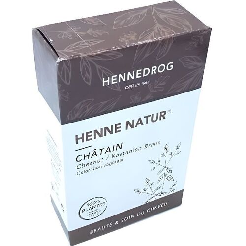 Henne Natur Châtain - 90 G. Multicolore