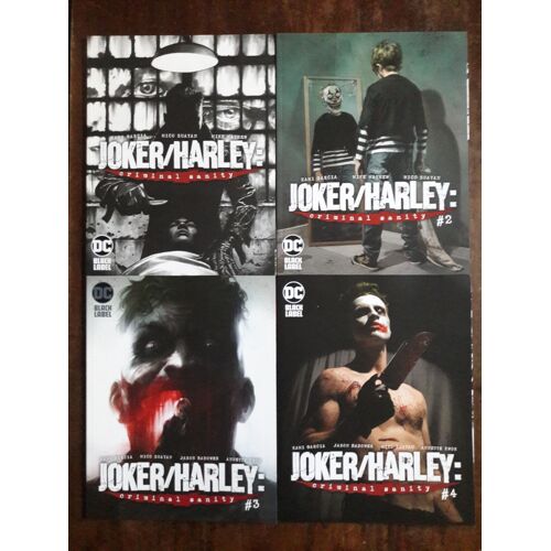 Lot Complet Vo Joker/Harley- Criminal Sanity + Secret Files Et Batman: The Smile Killer