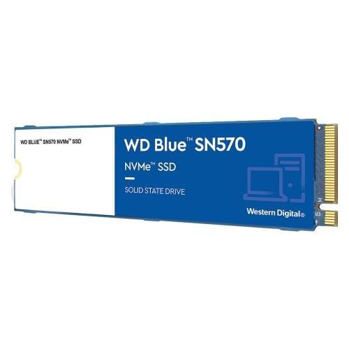 Sandisk SSD Interne WD Blue SN570 WDBB9E0010BNC-WRSN 1000Go SSD M.2 2280 3500Mo/s PCIe 3.0 x4 Bleu