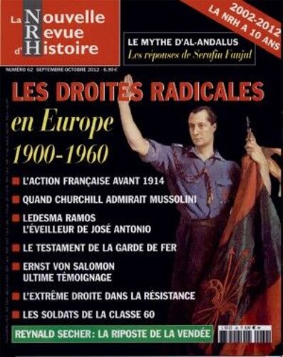 La Nouvelle Revue D'histoire N°62 - Les Droites Radicales En Europe 1900 - 1960