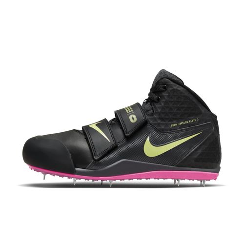 Chaussures À Pointes De Course Et Lancer Nike Zoom Javelin Elite 3 Noir/anthracite/light Lemon Twist/fierce Pink Aj8119002