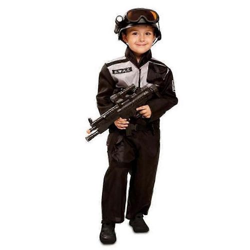 Déguisement Pour Enfants My Other Me Swat Policier 1-2 Ans Noir