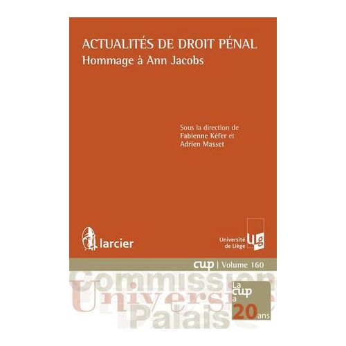 Actualités De Droit Pénal