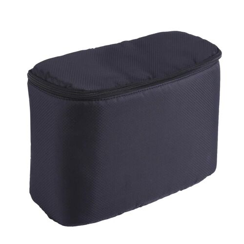 Sac photo épaissi portable antichoc avec étui de protection de cloison amovible (noir)