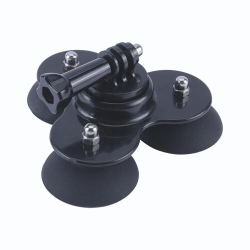 Support à ventouse avec vis de montage adaptateur pour GoPro HD Hero 1 2 3 3+ 4 de haute qualité