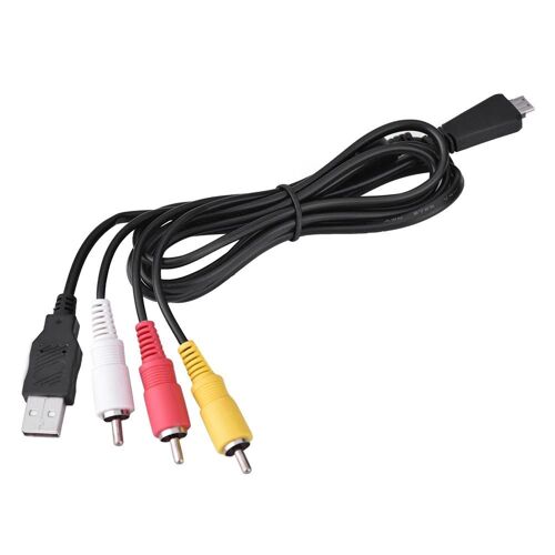 Cordon de câble de chargeur de données USB AV de remplacement multi-usage pour appareils photo numériques Sony VMC-MD3