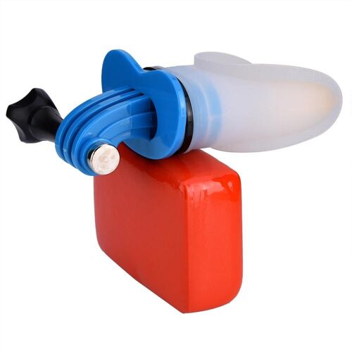 Surfing Shoot Surf Dummy Mouth Grill Mount pour caméra GoPro (bleu)