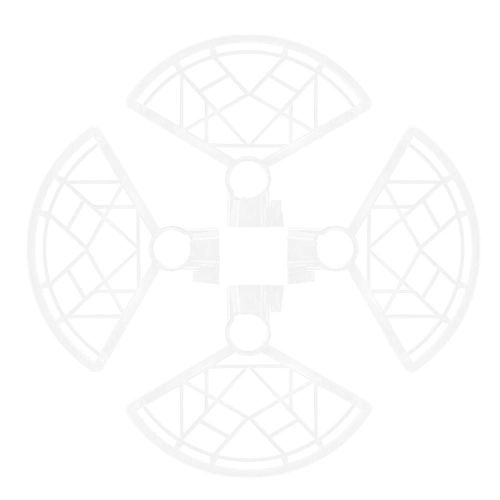 4pcs Protecteurs D'hélice Lames Garde Anneau De Protection Accessoires Pour Dji Spark (Blanc)-Générique
