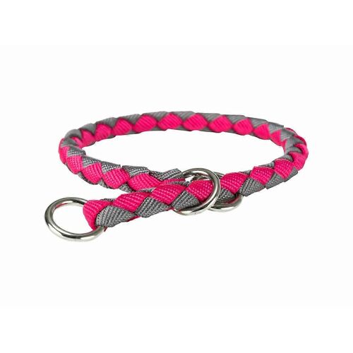Col De Dressage Trixie Cavo Graphite Fuchsia 47-55 Cm