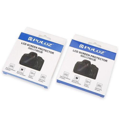 2Pcs HD Protecteur d'écran en verre trempé pour Canon 650D / 70D / 700D / 750D / 760D / 80D