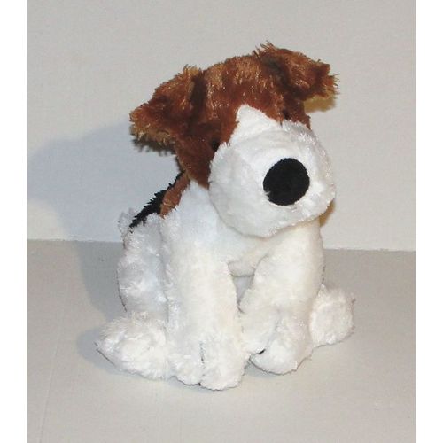 Peluche Chien Fox Terrier Lascar Doudou 29 Cm