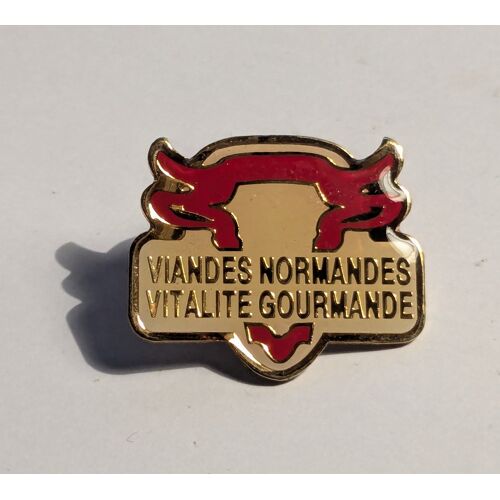 Pin'S Viandes Normandes Vitalité Gourmande