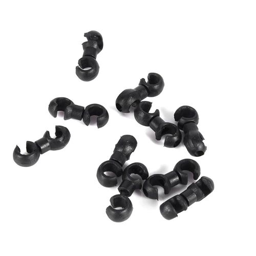10x S-Style Clips Buck Holes Câble De Frein Engrenage Logement Guides Pour Vélo Vélo (Noir)