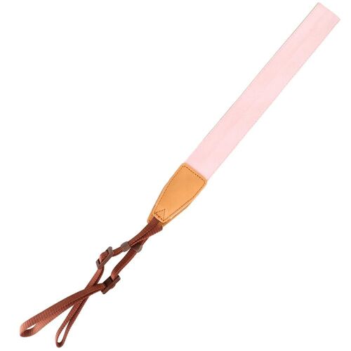 Mode Classique Coton Denim Photographique Épaule Cou Ceinture Sangle Appareil Photo Bande Bretelles (Rose)