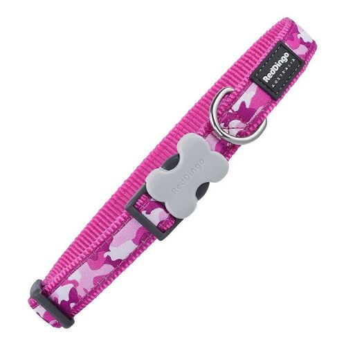 Collier Pour Chien Red Dingo Fuchsia Camouflage (2 X 31-47 Cm)