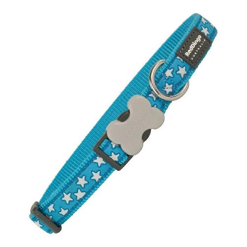 Collier Pour Chien Red Dingo Style Etoiles (2 X 31-47 Cm)