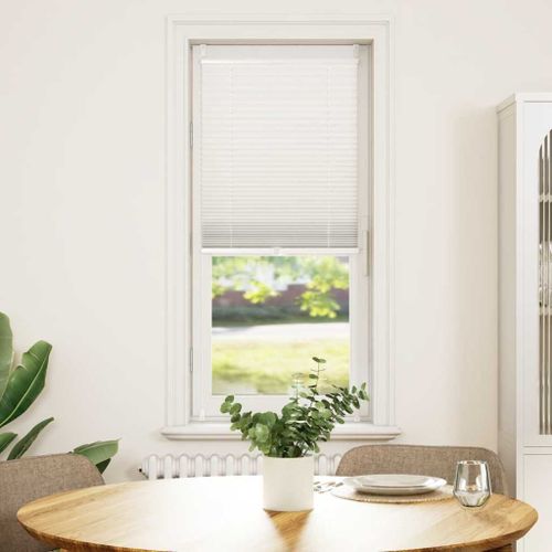 Store Plissé En Blanc 50 X 100cm