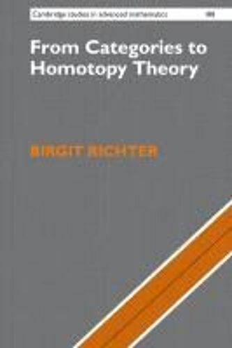 From Categories To Homotopy Theory