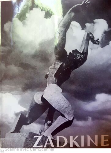 Livre D'art Sur Le Sculpteur Zadkine