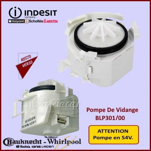 Pompe de vidange P749 d'origine Lave-vaisselle - C00297919, 482000023392 Lave-vaisselle ARISTON HOTPOINT, IGNIS, INDESIT, WHIRLPOOL