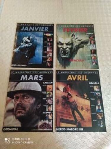 Lot Canal + Jan - Fev - Mars - Avril 1995 N° 88 89 90 91