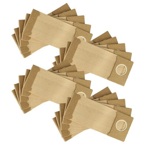 vhbw 20x Filtres turbo remplacement pour Metabo 4007430440211, 6.31288.000 pour ponceuse, ponceuse orbitale - Lot de sacs d'aspiration en papier