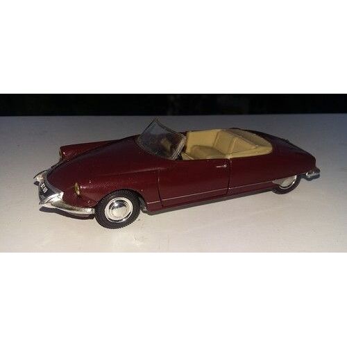 Voiture Miniature - Citroen Ds 19 Cabriolet Marque Norev