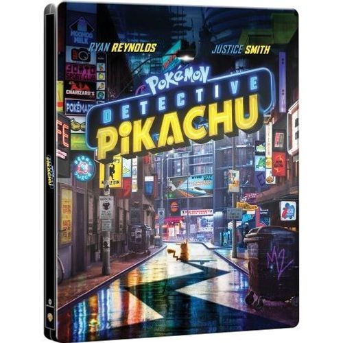 Pokémon - Détective Pikachu - Steelbook Edition - Blu-Ray + Blu-Ray 3d