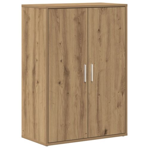 Vidaxl Buffet Chêne Artisanal 60x31x84 Cm Bois D'ingénierie