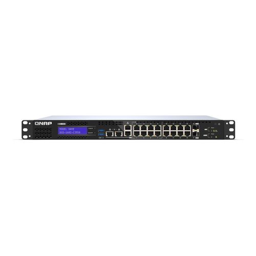 QNAP Smart Edge QGD-1602 - Commutateur - intelligent - 2 x 10 Gigabit SFP+ + 8 x 2.5GBase-T + 8 x 10/100/1000 - Montable sur rack